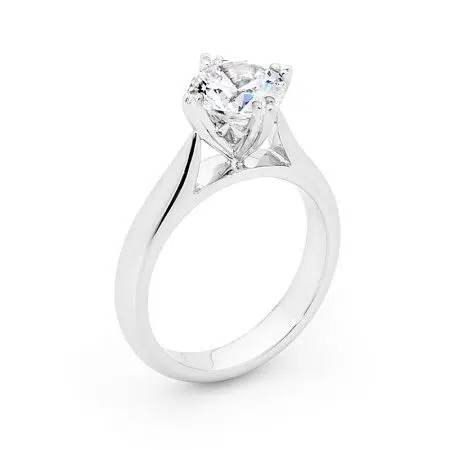 DAZZLE- Platinum Lab Grown Diamond Engagement Ring