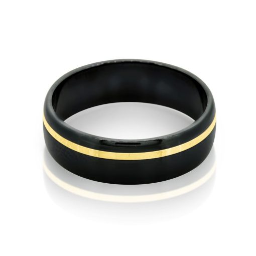 ZOOMA - Zirconium With 9ct Yellow Gold