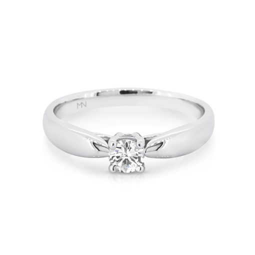 ZARA- Platinum Diamond Solitaire Engagement Ring