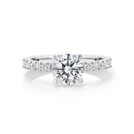 ESTELLE- 18ct White Gold Diamond Engagement Ring