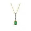 Biron Emerald Necklace