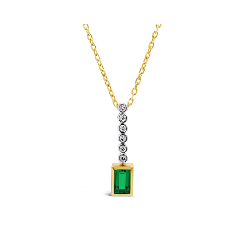 Biron Emerald Necklace
