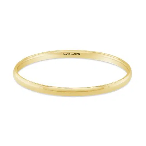 Yellow Gold Golf Bangle