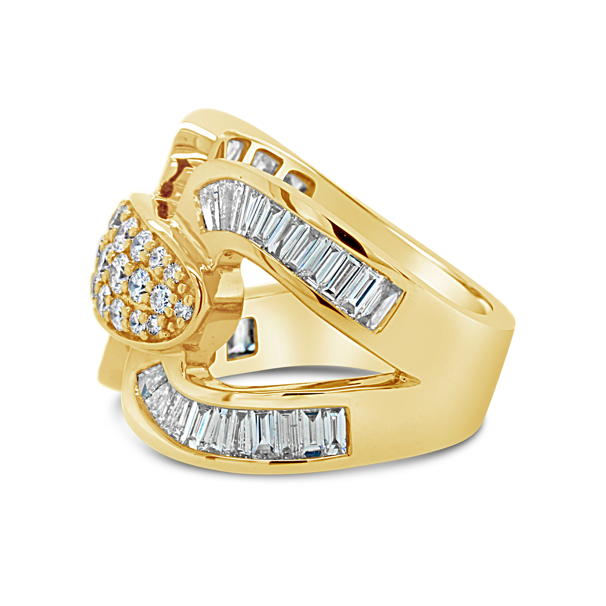 Yellow Gold Diamond Dress Ring