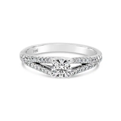 SYLVANA- Platinum Diamond Engagement Ring