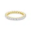 Love - 18ct Yellow Gold Diamond Wedding/Eternity Ring by Mark Nathan Jewellery
