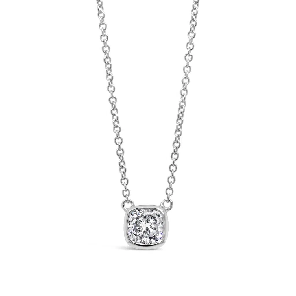 Diamond pendant by Mark Nathan jewellery