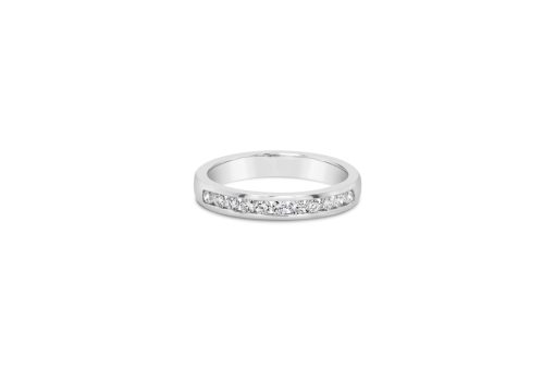 Florence wedding/eternity ring by Mark Nathan Jewellery