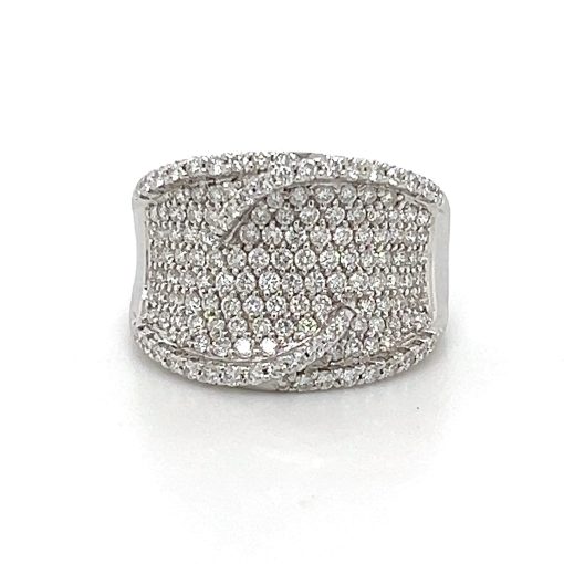 FLORENCE- Diamond Dress Ring In 18ct White Gold