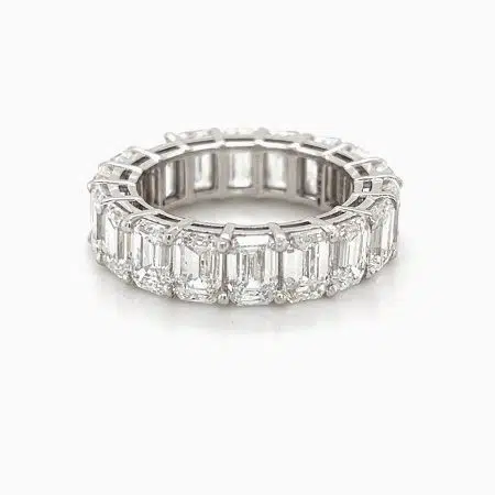 LIANE - 18ct White Gold Full Circle Diamond Ring