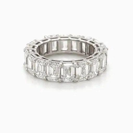 LIANE - 18ct White Gold Full Circle Diamond Ring