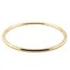 MARINA – 9ct Yellow Gold Golf Bangle By Mark Nathan Jewellery