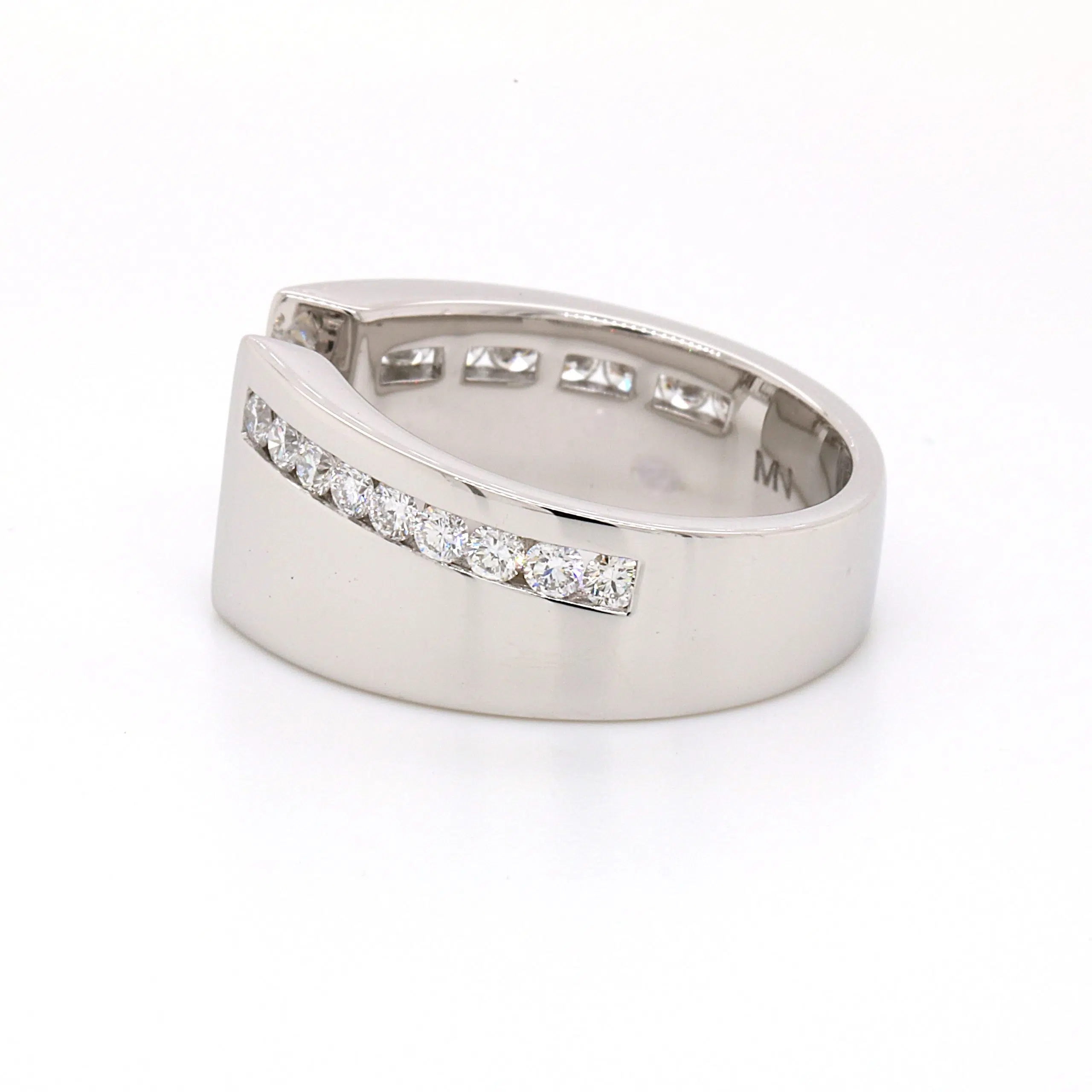 TENSION - 18ct White Gold Diamond Dress Ring - Image 3