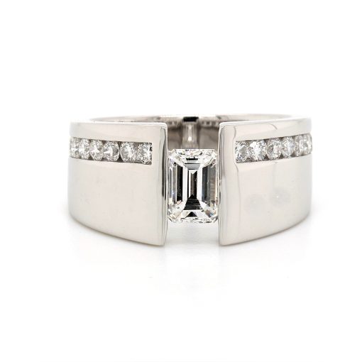 TENSION - 18ct White Gold Diamond Dress Ring