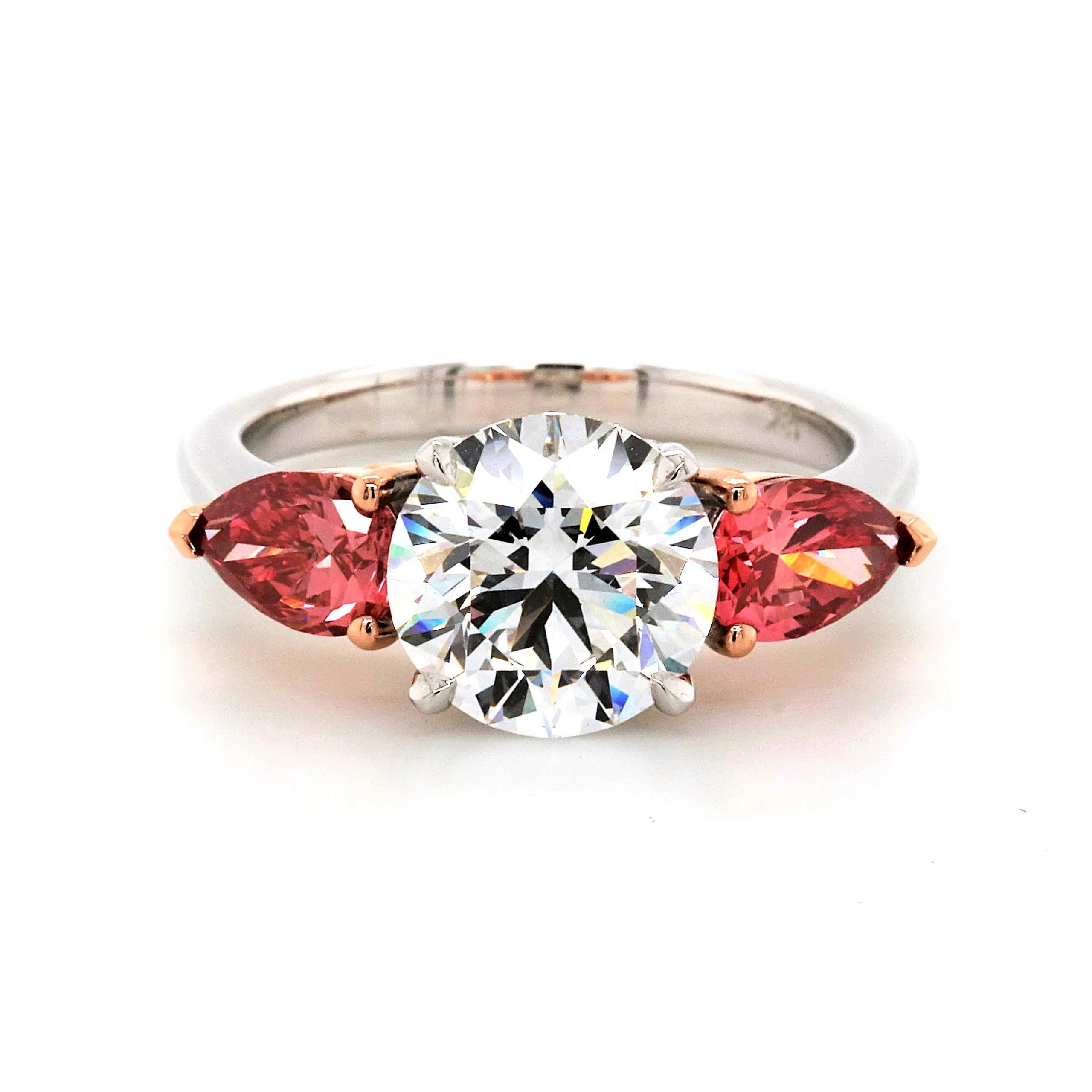 JUSTINE - 18ct White Gold Diamond Engagement Ring By Mark Nathan Jewellery