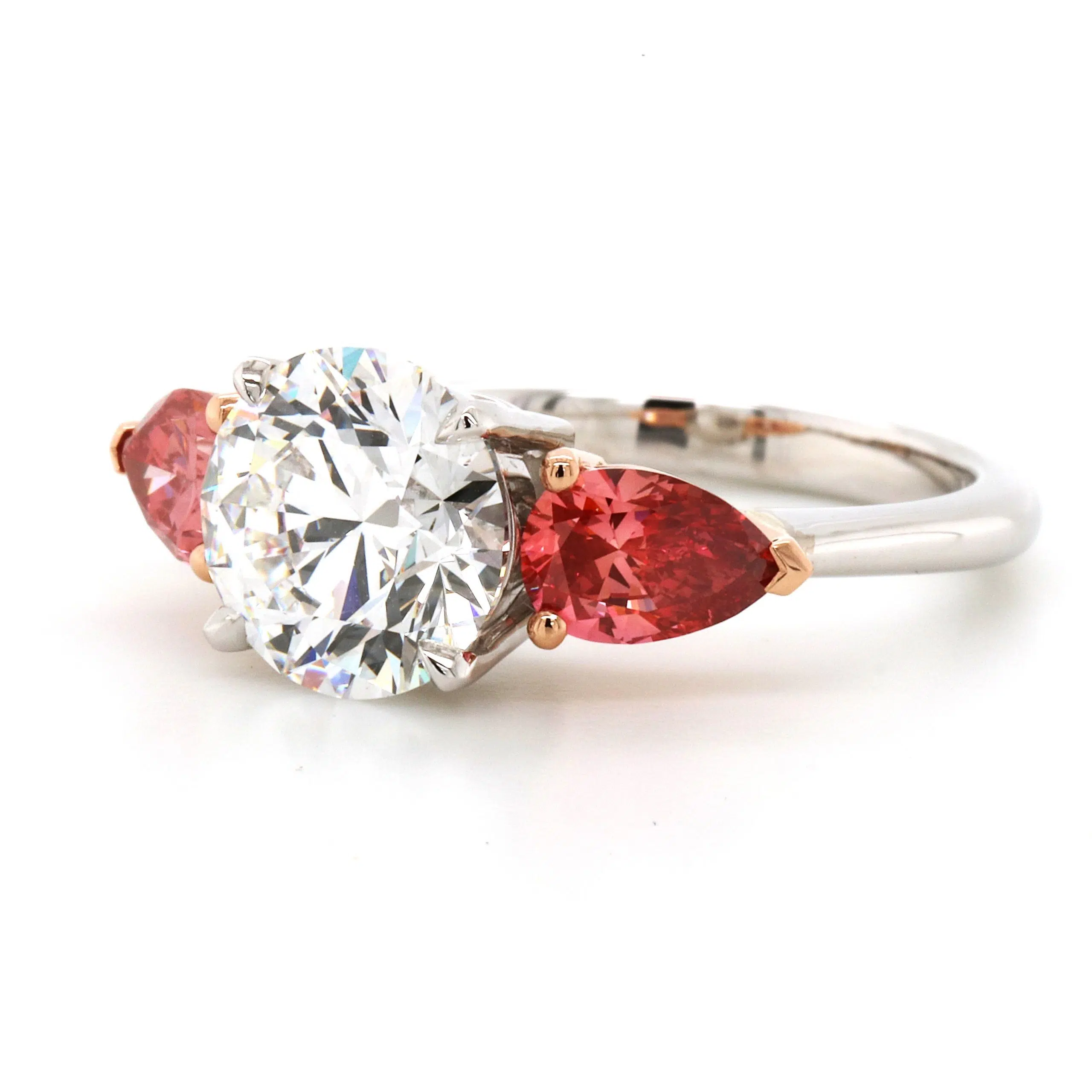 JUSTINE - 18ct White Gold Diamond Engagement Ring By Mark Nathan Jewellery