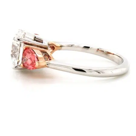 JUSTINE - 18ct White Gold Diamond Engagement Ring By Mark Nathan Jewellery