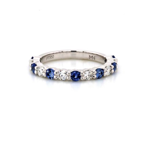 PIP- Platinum Sapphire & Diamond Ring