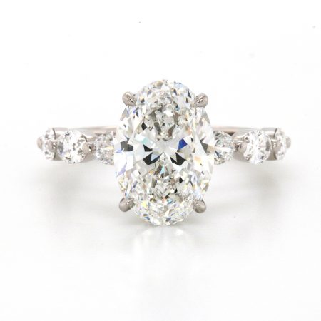 MARIAH - 18ct White Gold Lab Grown Diamond Engagement Ring