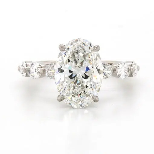 MARIAH - 18ct White Gold Lab Grown Diamond Engagement Ring