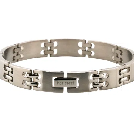 GEORGE – Stainless Steel Gents Bracelet By Mark Nathan Jewellery