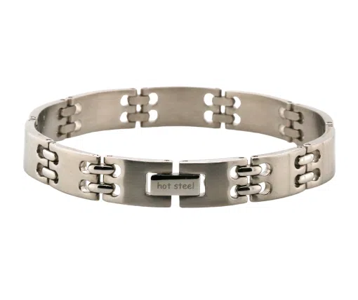 GEORGE – Stainless Steel Gents Bracelet By Mark Nathan Jewellery