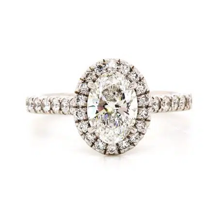 KIRSTY - 18ct White Gold Diamond Engagement Ring
