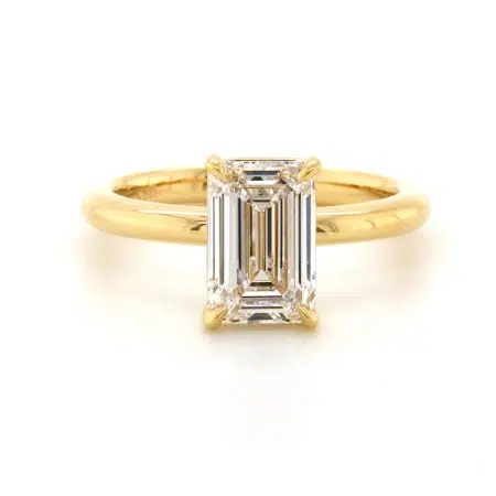 AMELIA - 18ct Yellow Gold Solitaire Diamond Engagement Ring
