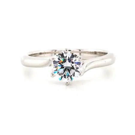 LUNA - 18ct White Gold Diamond Engagement Ring